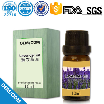 Óleo de lavanda natural puro da garrafa de vidro de 10ml 10ml